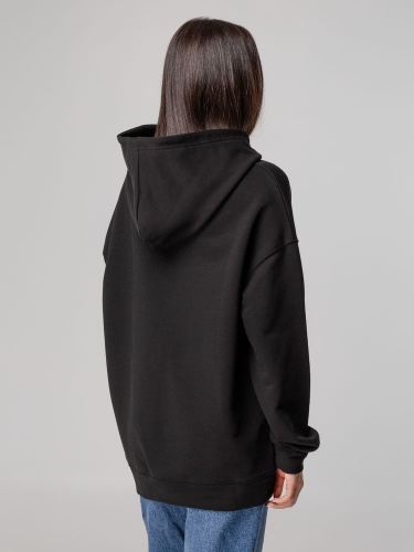 Худи оверсайз унисекс Outshine, черное фото 9 Худи оверсайз унисекс Outshine, черное фото 9