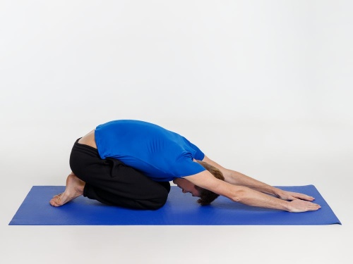 Коврик для фитнеса Flatland, синий фото 3