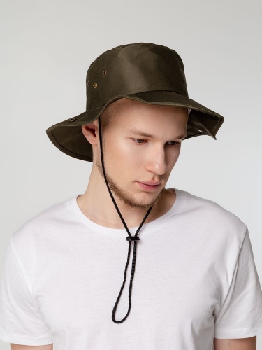 Панама «Сафари», зеленая фото 7