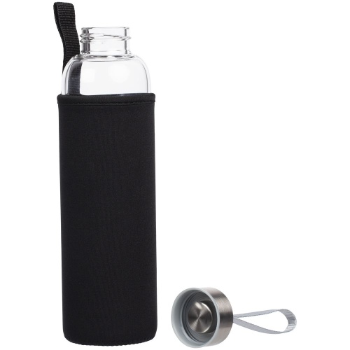 Бутылка для воды Sleeve Ace, черная фото 2 Бутылка для воды Sleeve Ace, черная фото 2