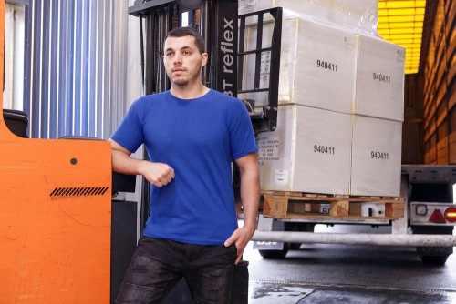 Футболка унисекс T-Bolka 180, красная фото 8 Футболка унисекс T-Bolka 180, красная фото 8