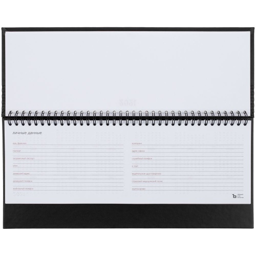 Планинг Brand, датированный, черный фото 3 Планинг Brand, датированный, черный фото 3