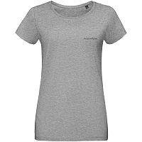 Футболка женская «Серые будни», серый меланж