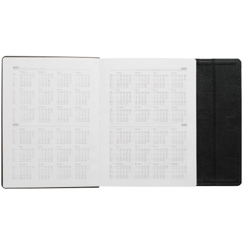 Ежедневник Flap, недатированный, черный фото 7 Ежедневник Flap, недатированный, черный фото 7