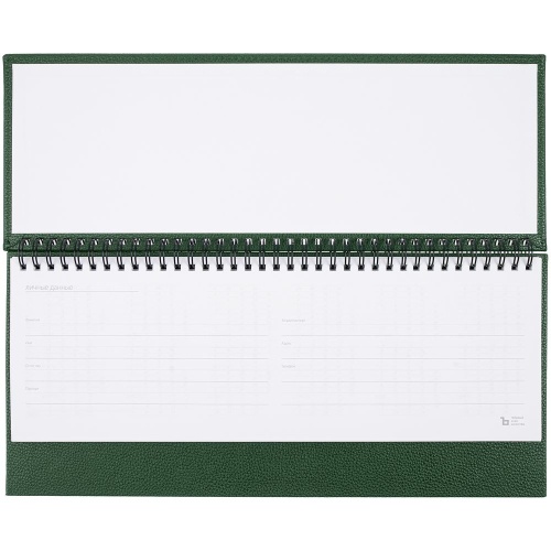 Планинг Sagrin, недатированный, зеленый фото 5 Планинг Sagrin, недатированный, зеленый фото 5