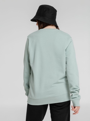 Свитшот унисекс BNC Inspire (Organic), серо-зеленый фото 12