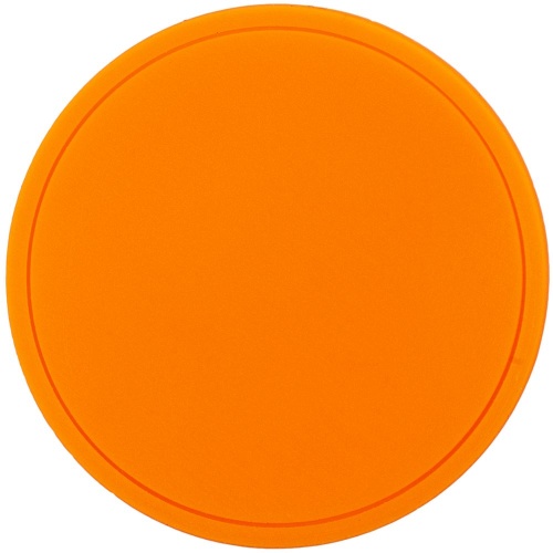 Лейбл из ПВХ Dzeta Round, L оранжевый неон Лейбл из ПВХ Dzeta Round, L оранжевый неон