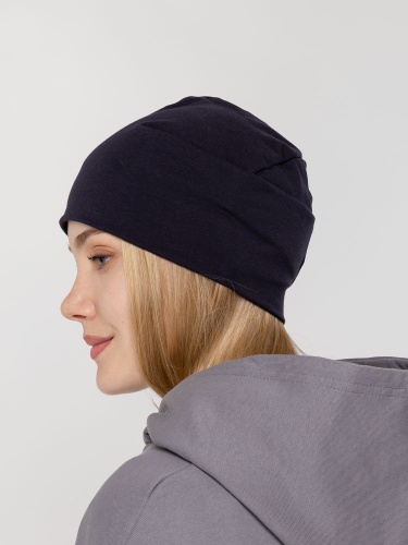 Шапка HeadOn ver.2, темно-синяя фото 8 Шапка HeadOn ver.2, темно-синяя фото 8