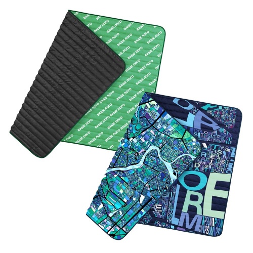 Плед Mosaic с печатью на заказ фото 2 Плед Mosaic с печатью на заказ фото 2