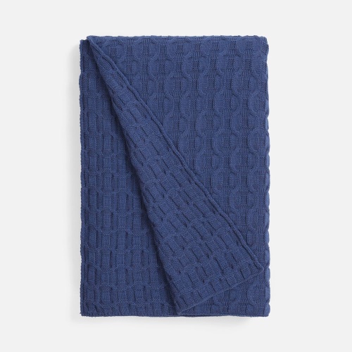 Плед Braidera, синий (черника) Плед Braidera, синий (черника)