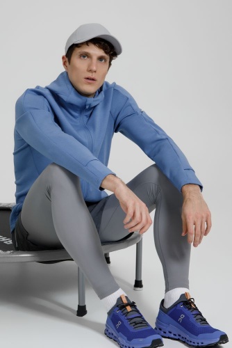 Куртка с капюшоном унисекс Begi, синяя фото 5 Куртка с капюшоном унисекс Begi, синяя фото 5