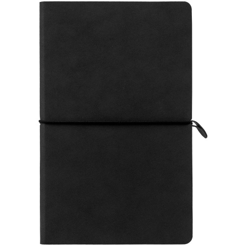 Ежедневник Nubuk, недатированный, черный фото 3