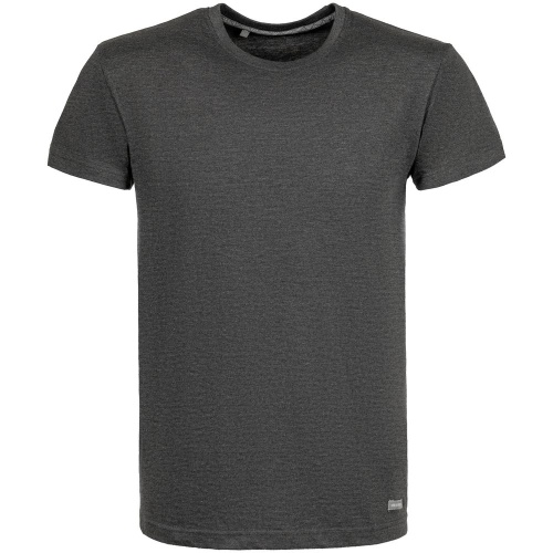 Футболка унисекс Firm Wear, черный меланж Футболка унисекс Firm Wear, черный меланж