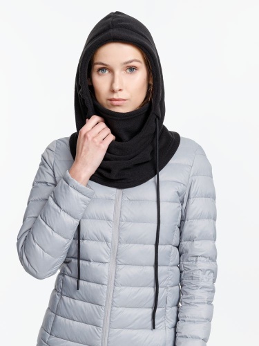 Балаклава-капюшон Nesse, черная фото 4 Балаклава-капюшон Nesse, черная фото 4