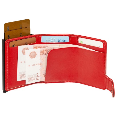 Портмоне Dandy, красное фото 7 Портмоне Dandy, красное фото 7