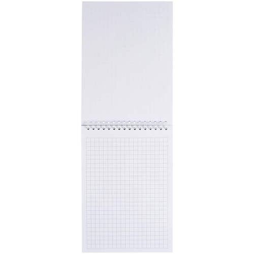 Блокнот Dali в клетку, синий фото 5