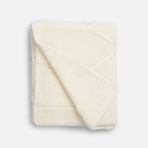 Плед Curve Verve, молочно-белый фото 2