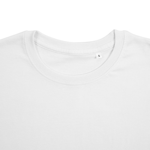 Футболка унисекс T-Bolka 160, белая фото 4