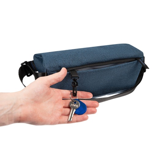 Поясная сумка Remark L, синяя фото 5 Поясная сумка Remark L, синяя фото 5