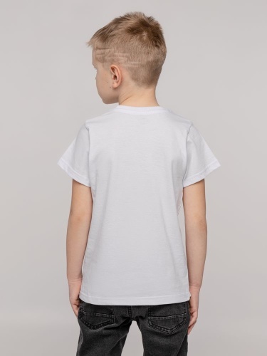 Футболка детская T-Bolka Kids, белая фото 9
