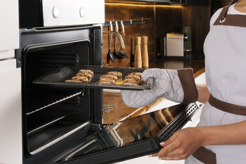 Прихватка-рукавица Keep Palms, бежевая фото 6