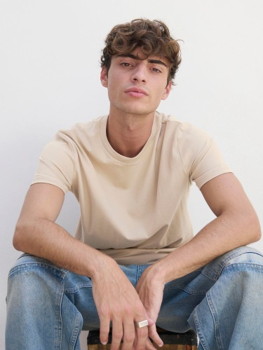 Футболка унисекс Legend, розовая (лососевая) фото 3