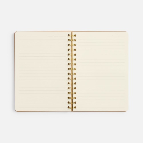 Ежедневник Spiral, недатированный, бежевый фото 2