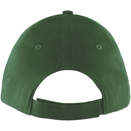 Бейсболка Solar, темно-зеленая фото 4 Бейсболка Solar, темно-зеленая фото 4