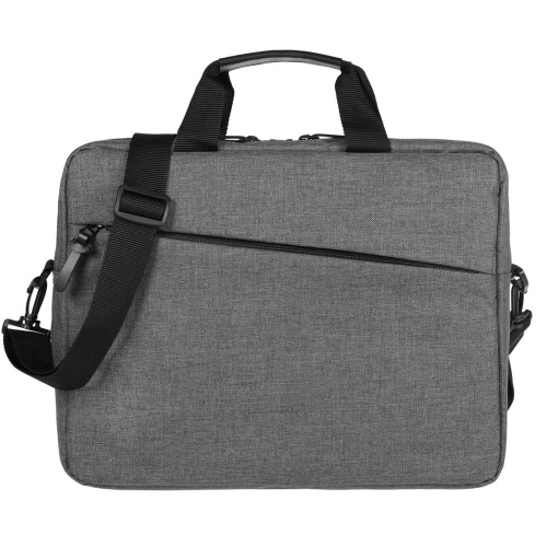 Сумка для ноутбука The First, серая фото 4 Сумка для ноутбука The First, серая фото 4
