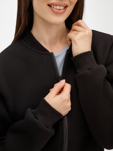 Бомбер унисекс Estado, черный фото 5 Бомбер унисекс Estado, черный фото 5