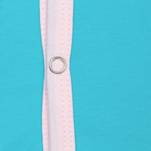 Боди детское Baby Prime, бирюзовое с розовым фото 3 Боди детское Baby Prime, бирюзовое с розовым фото 3