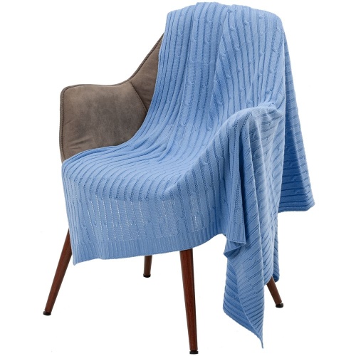 Плед Remit, небесно-голубой фото 6