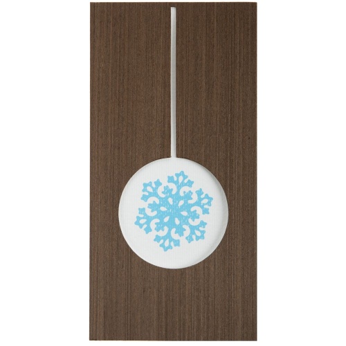 Открытка Season's Greetings, со снежинкой Открытка Season's Greetings, со снежинкой