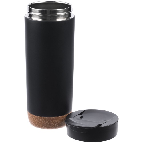 Термостакан Steady, черный фото 4 Термостакан Steady, черный фото 4