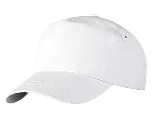 Бейсболка Unit Promo, белая Бейсболка Unit Promo, белая