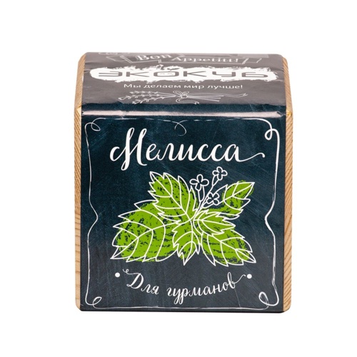 Набор для выращивания «Экокуб», мелисса фото 4 Набор для выращивания «Экокуб», мелисса фото 4