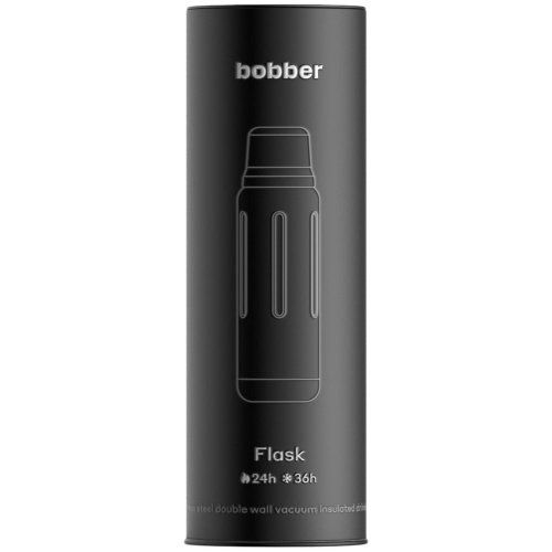 Термос Flask 470, вакуумный, стальной матовый фото 6 Термос Flask 470, вакуумный, стальной матовый фото 6