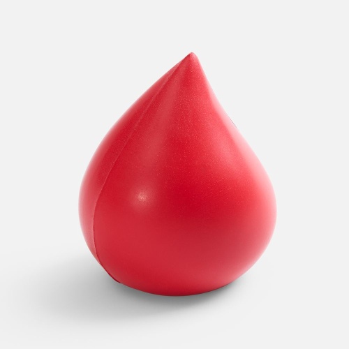 Антистресс «Капля», красный фото 2 Антистресс «Капля», красный фото 2