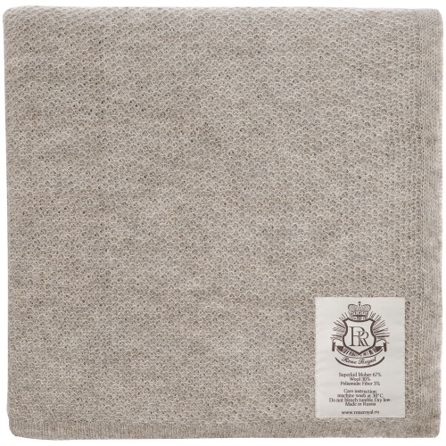 Плед Medley, бежево-серый фото 2