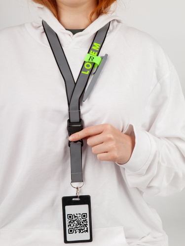 Лента светоотражающая Interlevel, желтая с серым фото 9 Лента светоотражающая Interlevel, желтая с серым фото 9