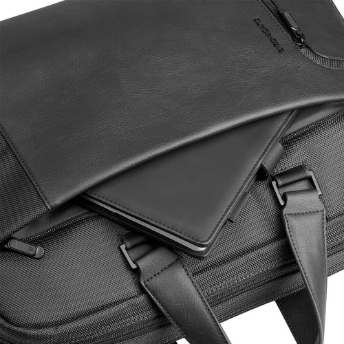 Сумка для ноутбука Panama, черная фото 3 Сумка для ноутбука Panama, черная фото 3