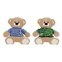 Плюшевый мишка Teddy в вязаном свитере на заказ, большой