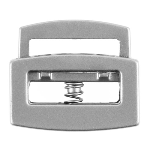 Фиксатор для шнура Latch, серебристый фото 2 Фиксатор для шнура Latch, серебристый фото 2