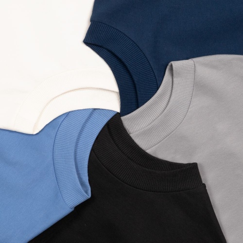 Футболка оверсайз унисекс Kosmos 2.0, темно-серая (графит) фото 5