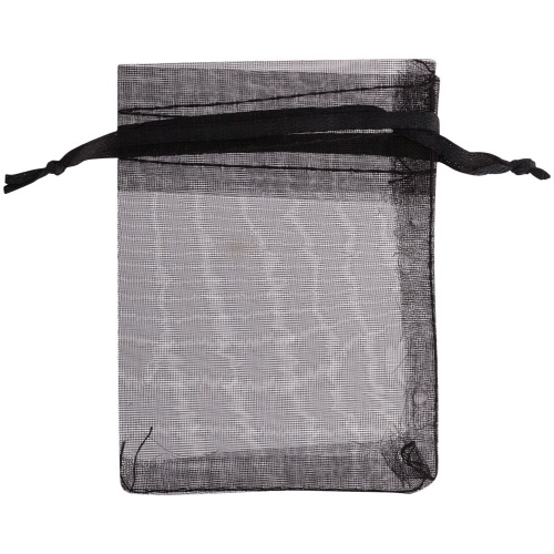 Мешочек подарочный Gauze, черный Мешочек подарочный Gauze, черный