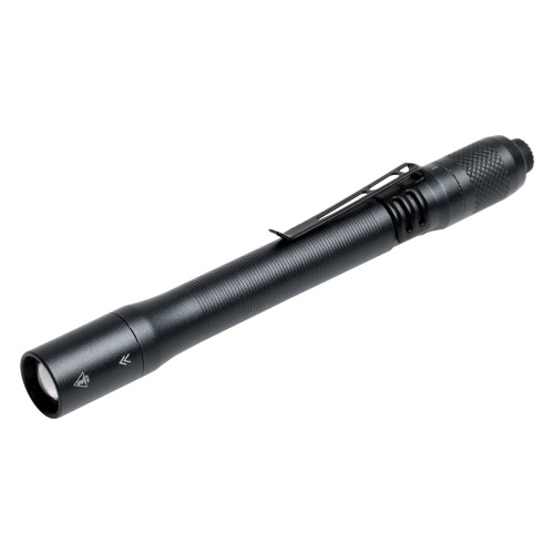 Фонарик с фокусировкой луча Fokus, серо-синий Фонарик с фокусировкой луча Fokus, серо-синий