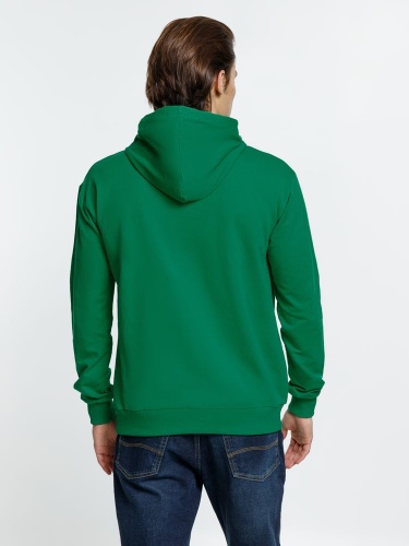 Толстовка с капюшоном Kirenga, зеленая фото 6 Толстовка с капюшоном Kirenga, зеленая фото 6