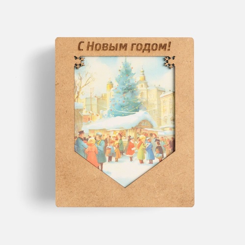 Деревянные флажки «Праздничные мотивы» фото 3 Деревянные флажки «Праздничные мотивы» фото 3