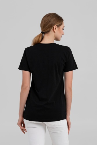 Футболка унисекс T-bolka 160 Original, черная фото 6 Футболка унисекс T-bolka 160 Original, черная фото 6