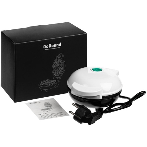 Электрическая вафельница GoRound, белая фото 4 Электрическая вафельница GoRound, белая фото 4